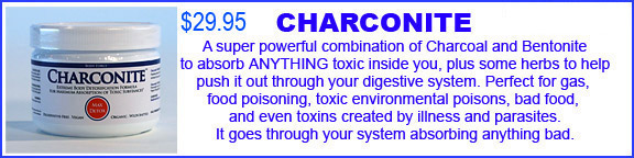 charconite toxin remover flush absorb toxins charcoal bentonite food poisoning gas bloating environmental help