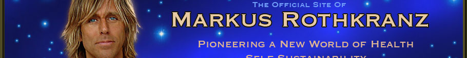 Markus Rothkranz is an artist who still believes in light, hope, understanding, caring, love and working together as one. It's time for entertainment arts to make a difference. Raw Food Living Food spiritual light worker