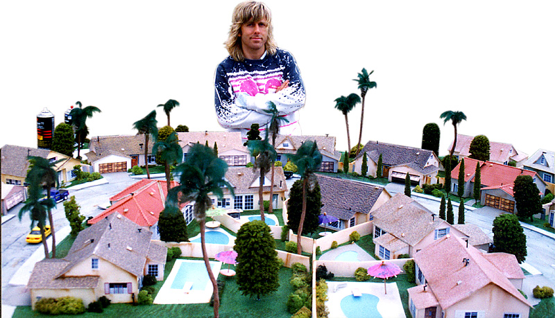 miniature built for Courtney Love video