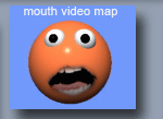 video mouth map onto shpere ball