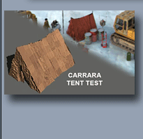 Carrara tent wind test