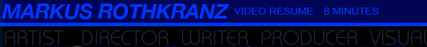 artist director writer producer vfx sci-fi