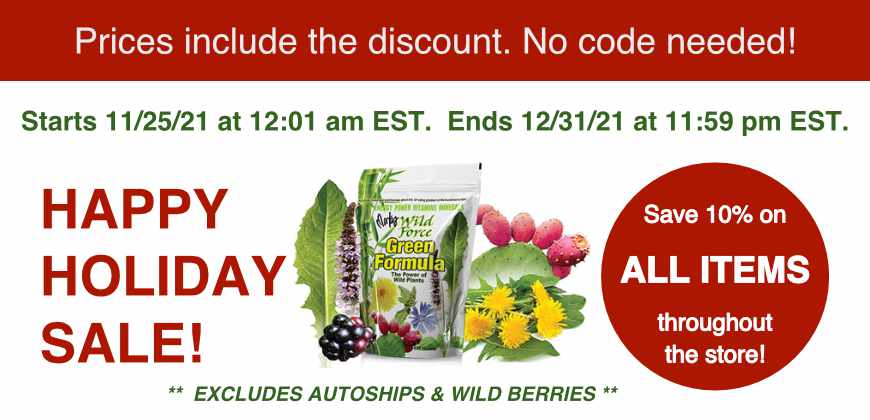 Image explaining our Holiday Sale.