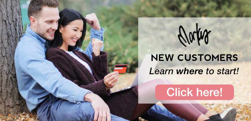 Image of our New Customers Start Here page.